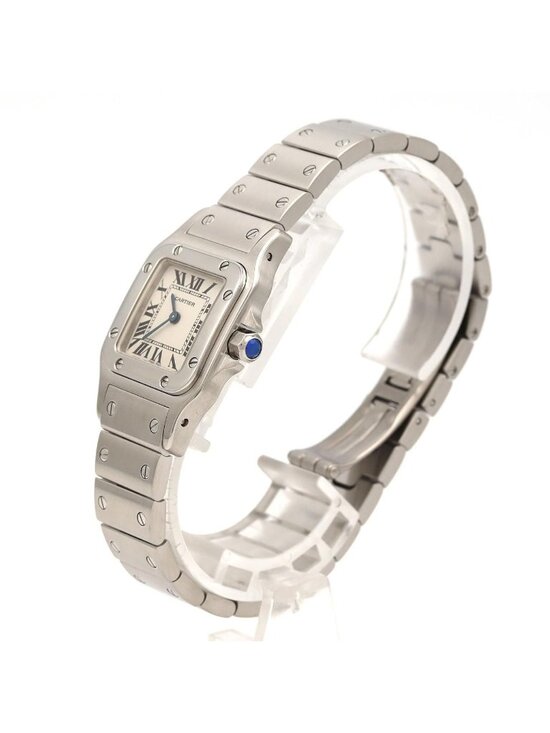 Cartier Santos Galbe SM SS Quartz Watch main image 8
